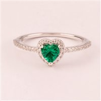 Anillo Ultima Edizione Mujer Colore in Plata Cubic Zirconia AAO2674-VERDE